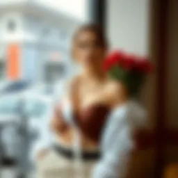 Elegant bralet and shirt combination showcasing modern fashion