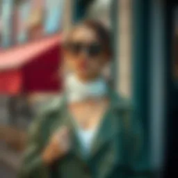 A stylish woman showcasing a daily outfit combination that reflects personal style