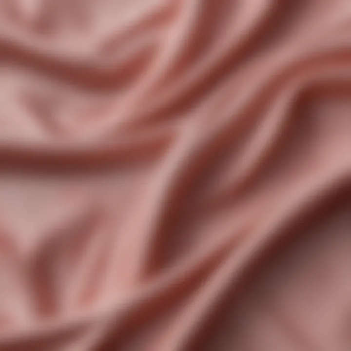 A close-up shot of various ekru fabric textures arranged artistically