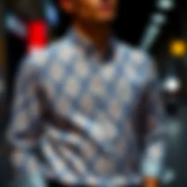 Accessorizing Your Fabric Shirt for a Complete Look Stylish combination of a fabric shirt with accessories