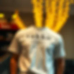 Elegant design showcasing Vakko T-shirt